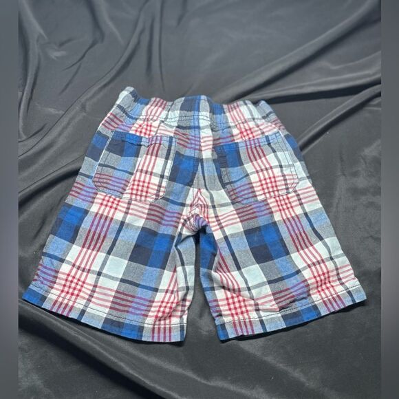 🔥❤️🔥 Build A Bundle! Gymboree Blue Plaid Drawstring Adjustable Shorts Si… - Picture 3 of 3